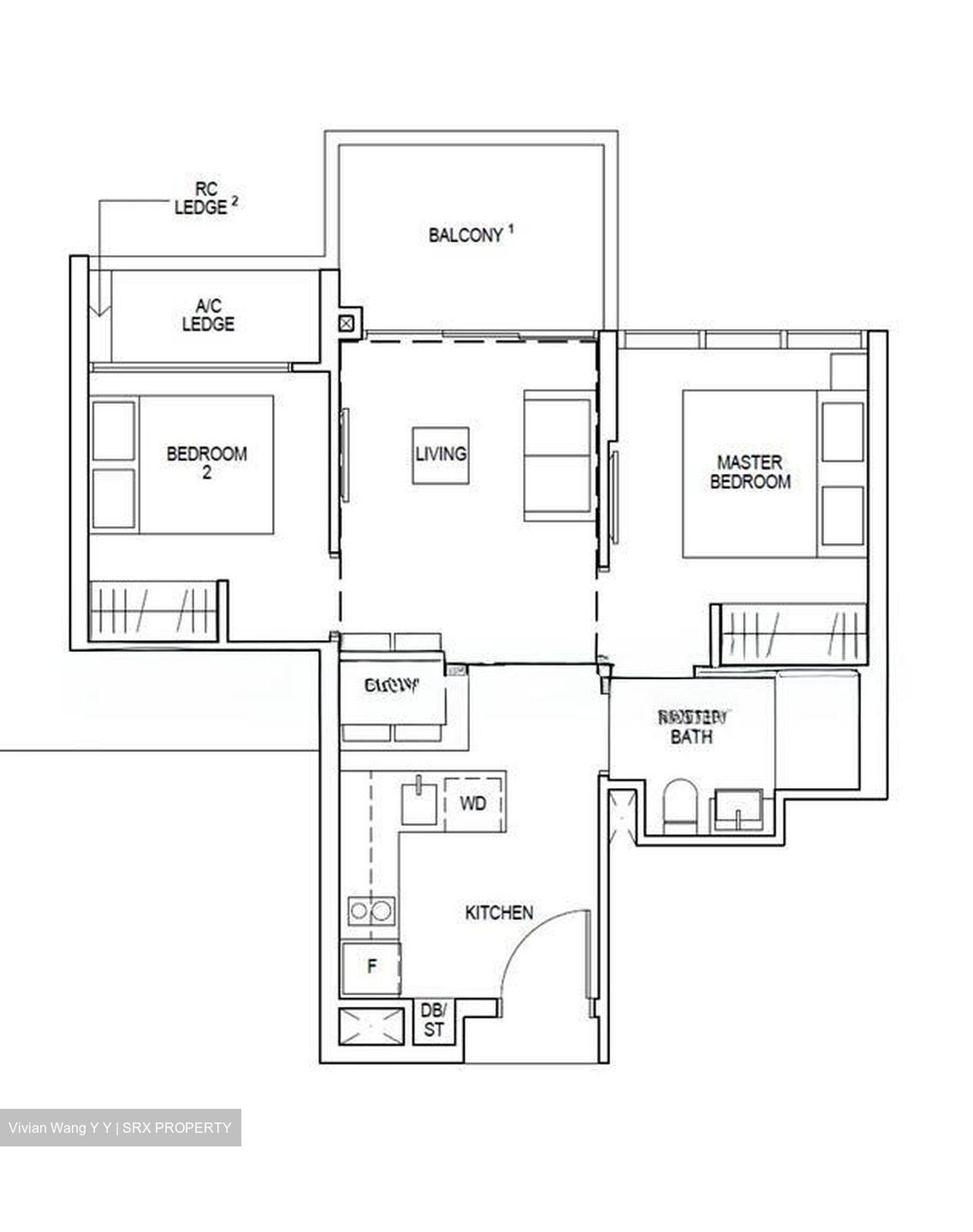 Riverfront Residences (D19), Apartment #502205151